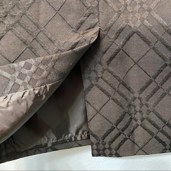 Cynthia Rowley Black Lined Skirt - Picture 5 of 9